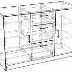 Схема сборки Комод Лотос-02.08 BMS