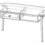 Схема сборки Журнальный стол Фанти 7 BMS