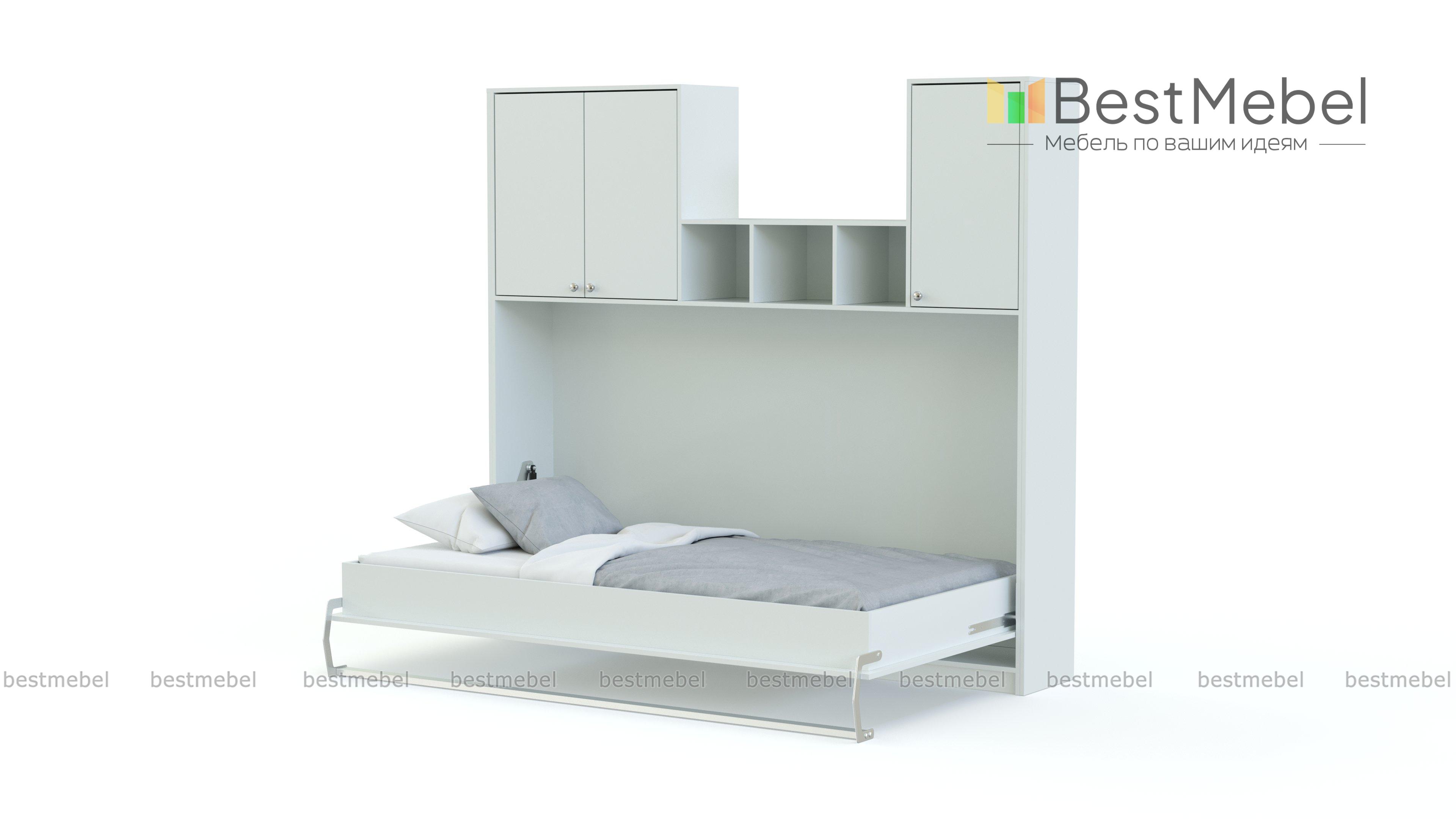 Шкаф-кровать трансформер Дуга 2 BMS - Фото