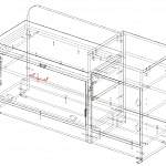 Чертеж Обувница Уля 3.10 BMS