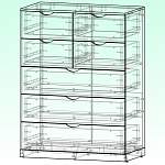 Схема сборки Комод Норвегия 2 BMS