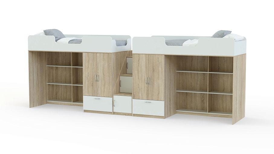 Двухъярусная кровать Миф 3.8 BMS - Фото