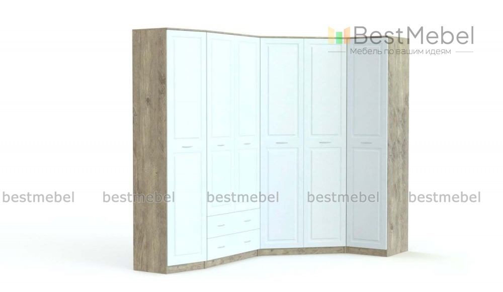 Шкаф угловой Браво К 3 BMS