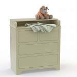 Комод - пеленатор Тач-Лач орех BMS - Фото 2