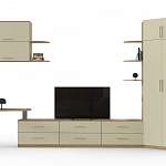 Стенка с компьютерным столом Маркус BMS - Фото 7