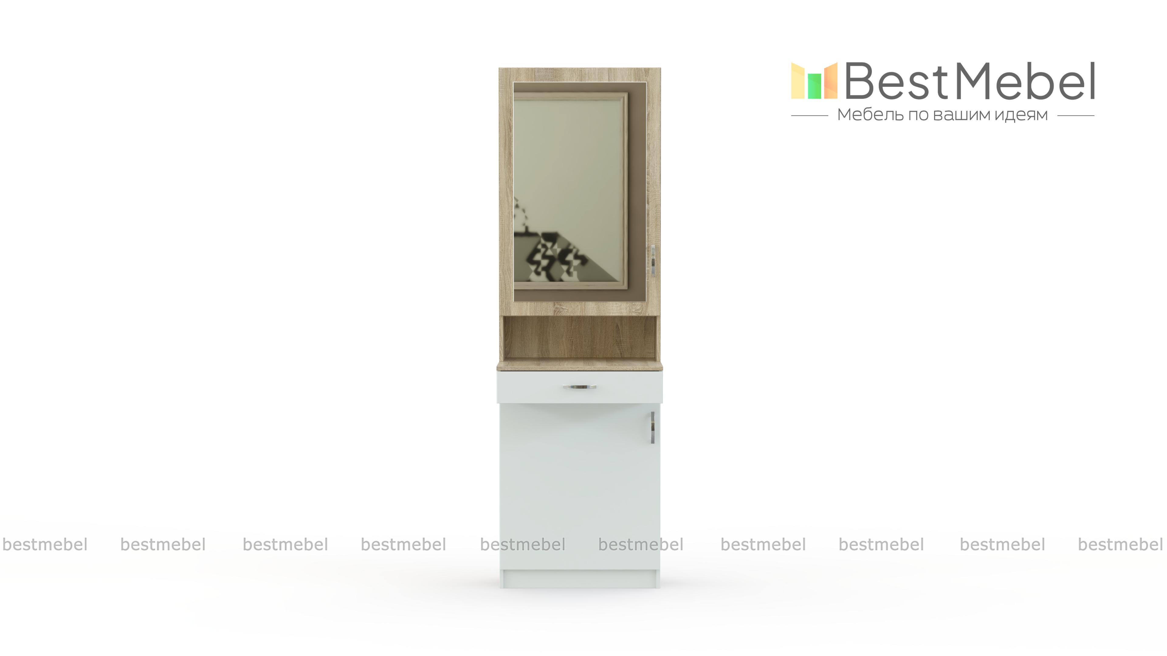 Тумба с зеркалом Дарина-01 BMS - Фото