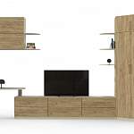 Стенка с компьютерным столом Маркус BMS - Фото 4