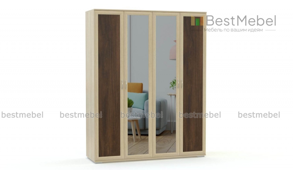 Распашной шкаф Ривьера 1 BMS