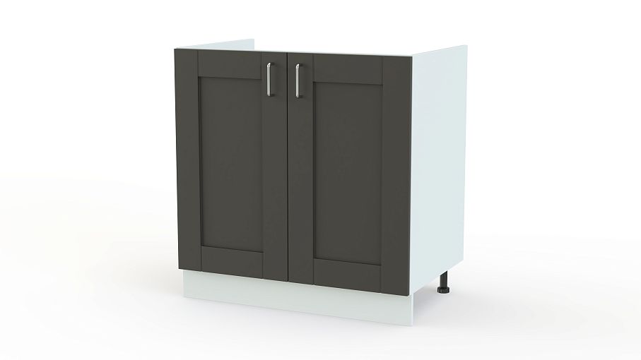 Шкаф нижний под мойку с 2-мя дверцами Лофт BMS - Фото