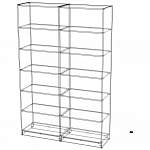 Схема сборки Стеллаж Билли Billy 14