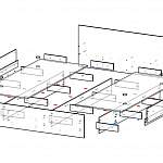 Чертеж Кровать Эльт BMS