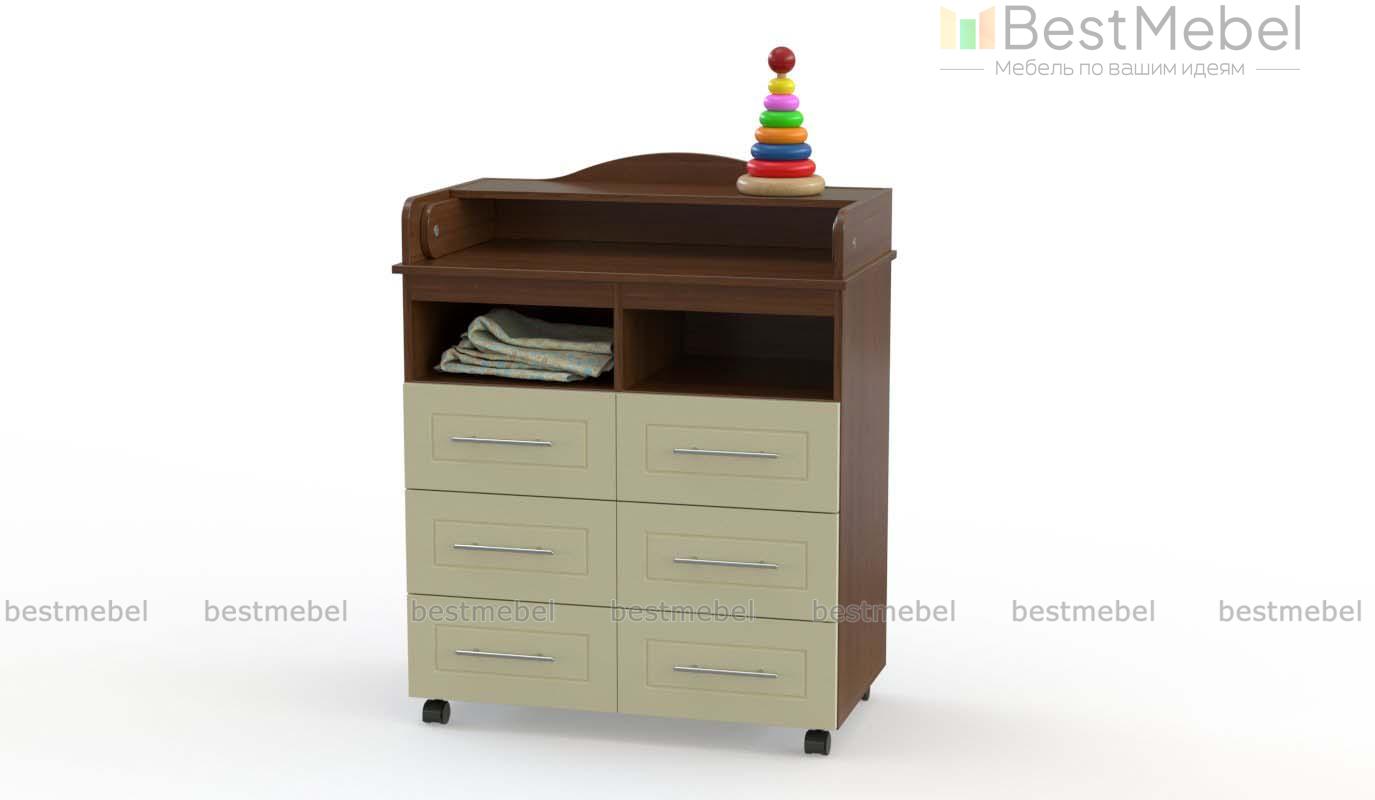 Пеленальный комод Микки 5 BMS - Фото