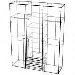 Схема сборки Распашной шкаф Стайл Люкс 7 BMS