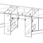 Схема сборки Кухонный стол Пит-2 BMS