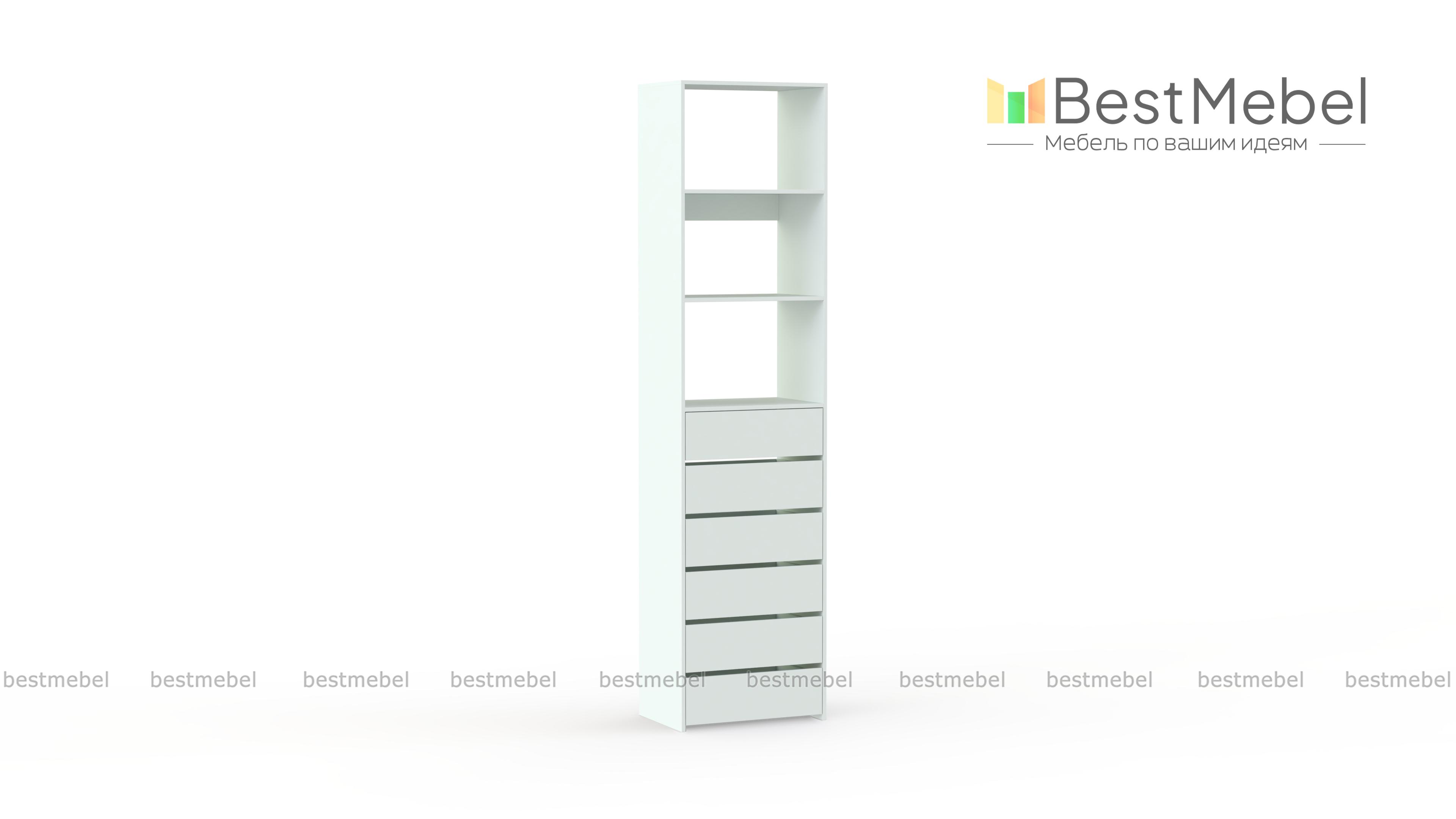 Стеллаж для одежды Мирта 37 BMS - Фото