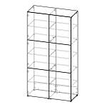 Схема сборки Шкаф распашной Бесто Besta 1