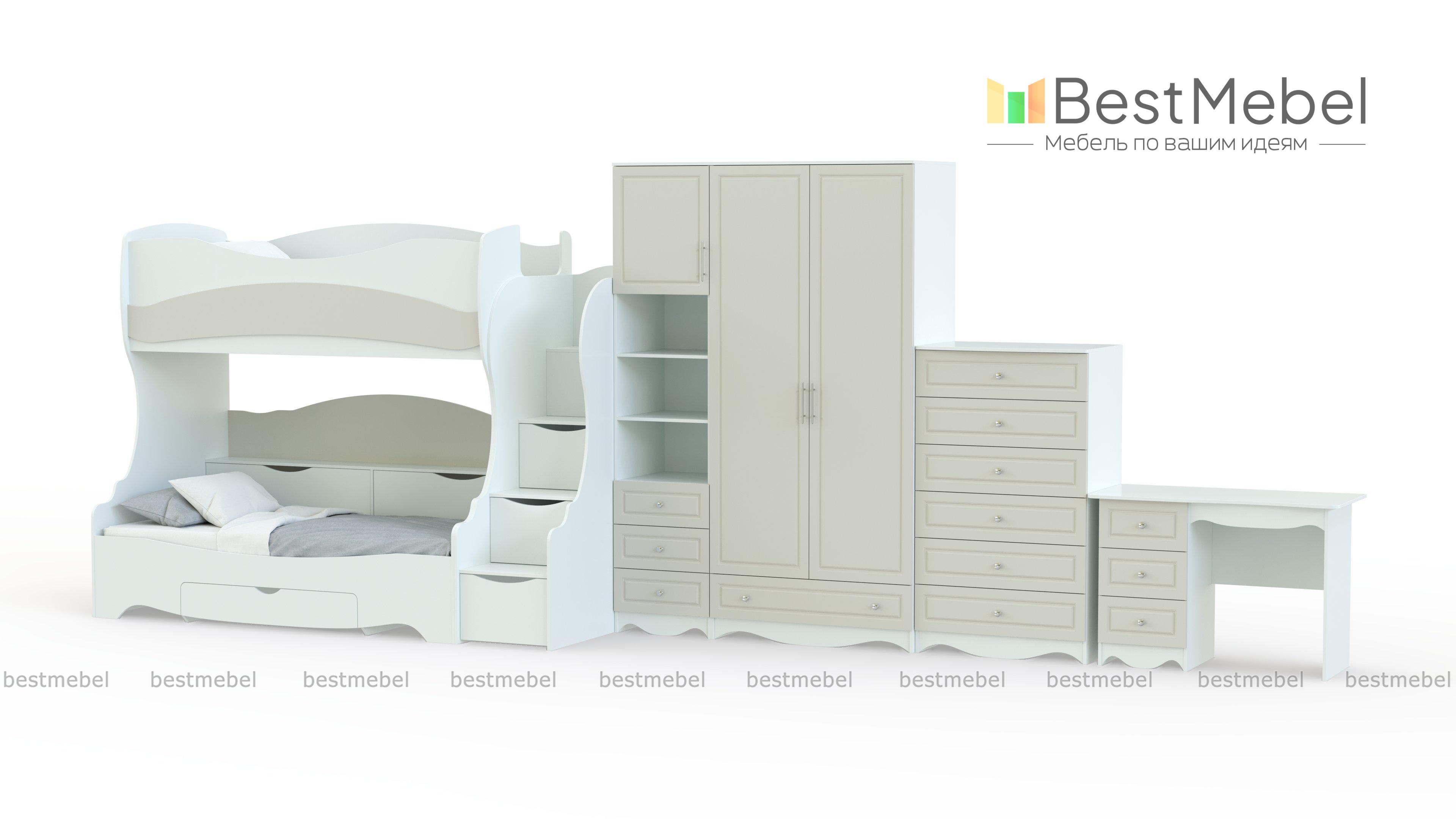 Модульная детская Акварель 1 BMS - Фото