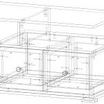 Схема сборки Журнальный стол с ящиками Арина-5 BMS