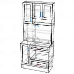 Схема сборки Секретер Ева 4 BMS