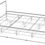 Чертеж Кровать Карина 10 BMS