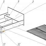 Чертеж Кровать Елена BMS