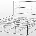 Схема сборки Кровать Альма 11 BMS