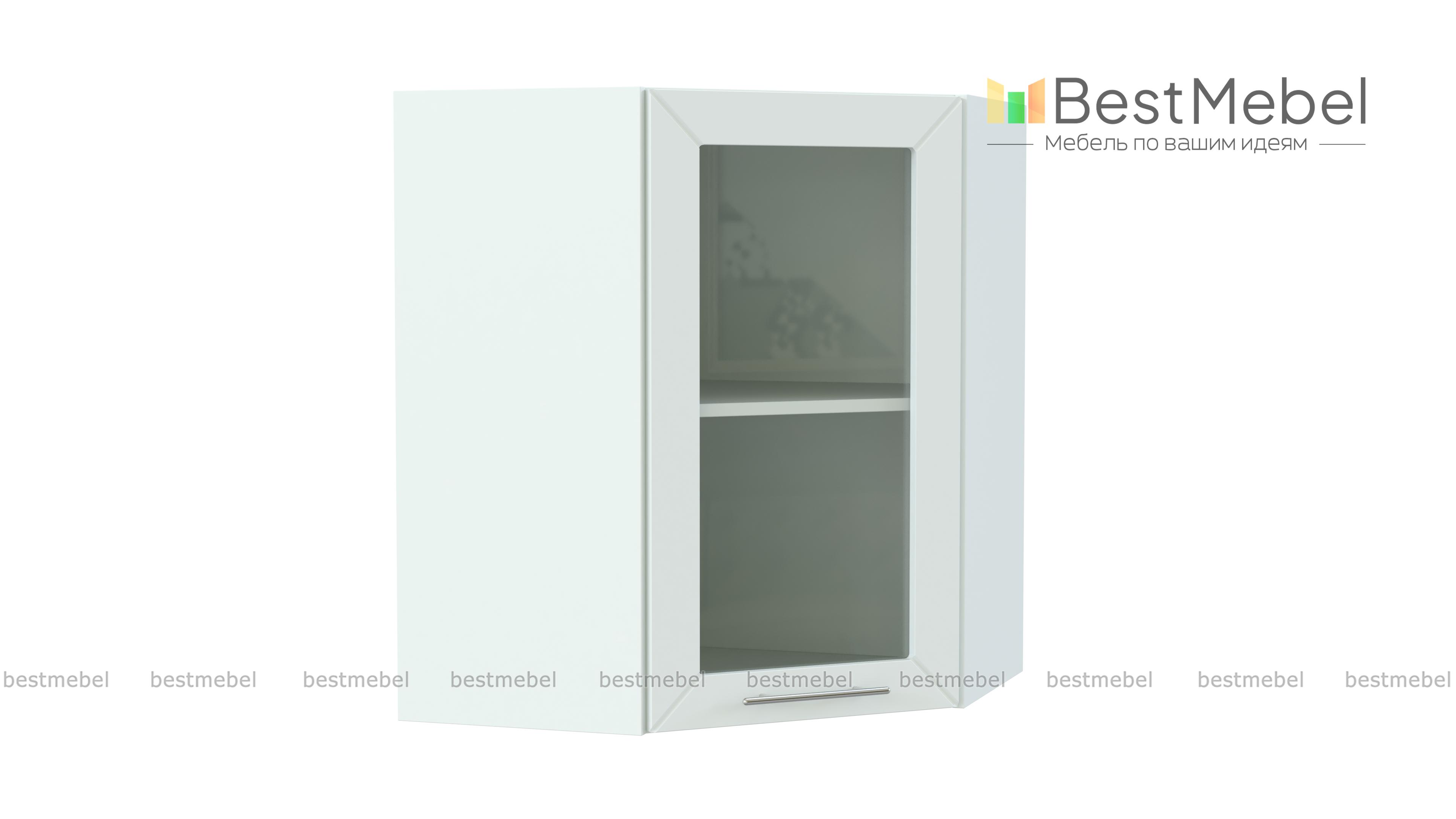 Шкаф верхний угловой Тетчер BMS - Фото