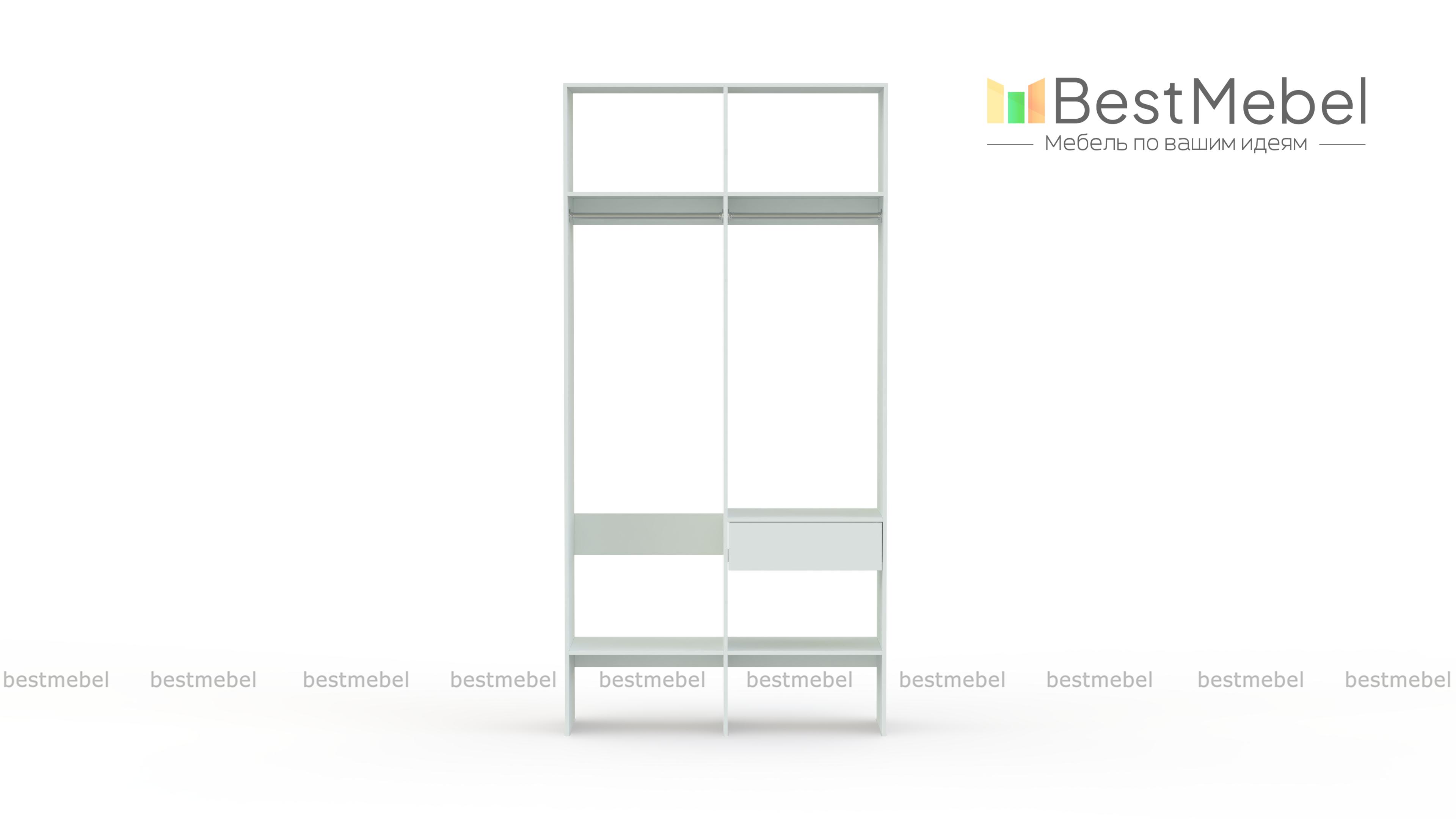 Стеллаж для одежды Мирта 42 BMS - Фото