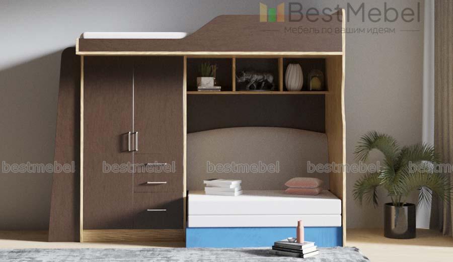 Кровать с диваном Мини 5.1 BMS - Фото