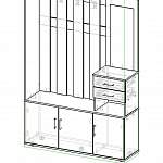 Схема сборки Прихожая Вильямс-Бэст BMS