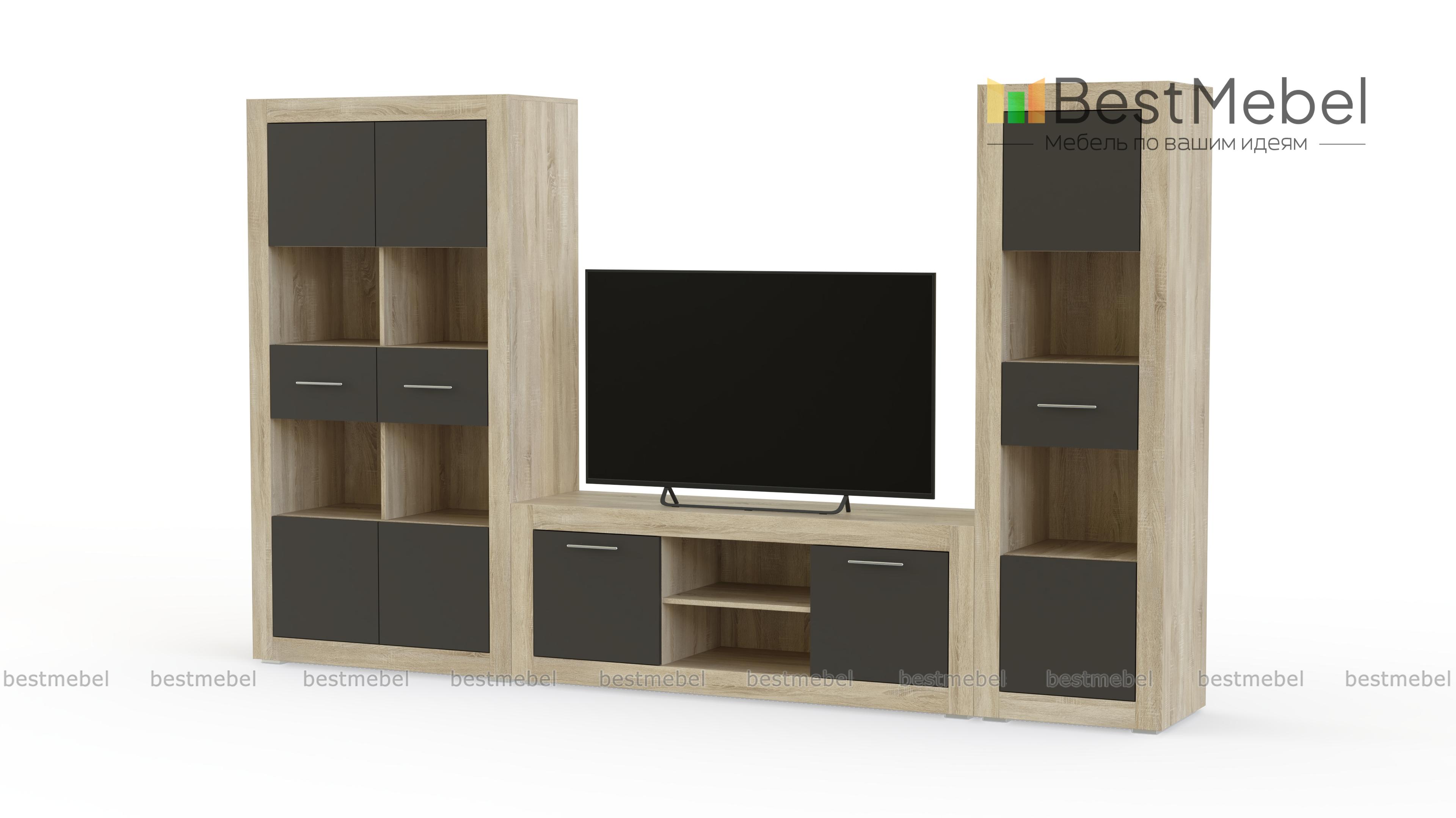 Гостиная Прага светлая 2 BMS - Фото