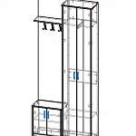 Чертеж Прихожая Идеал 7 BMS