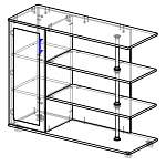 Чертеж Тумба под ТВ 2G BMS