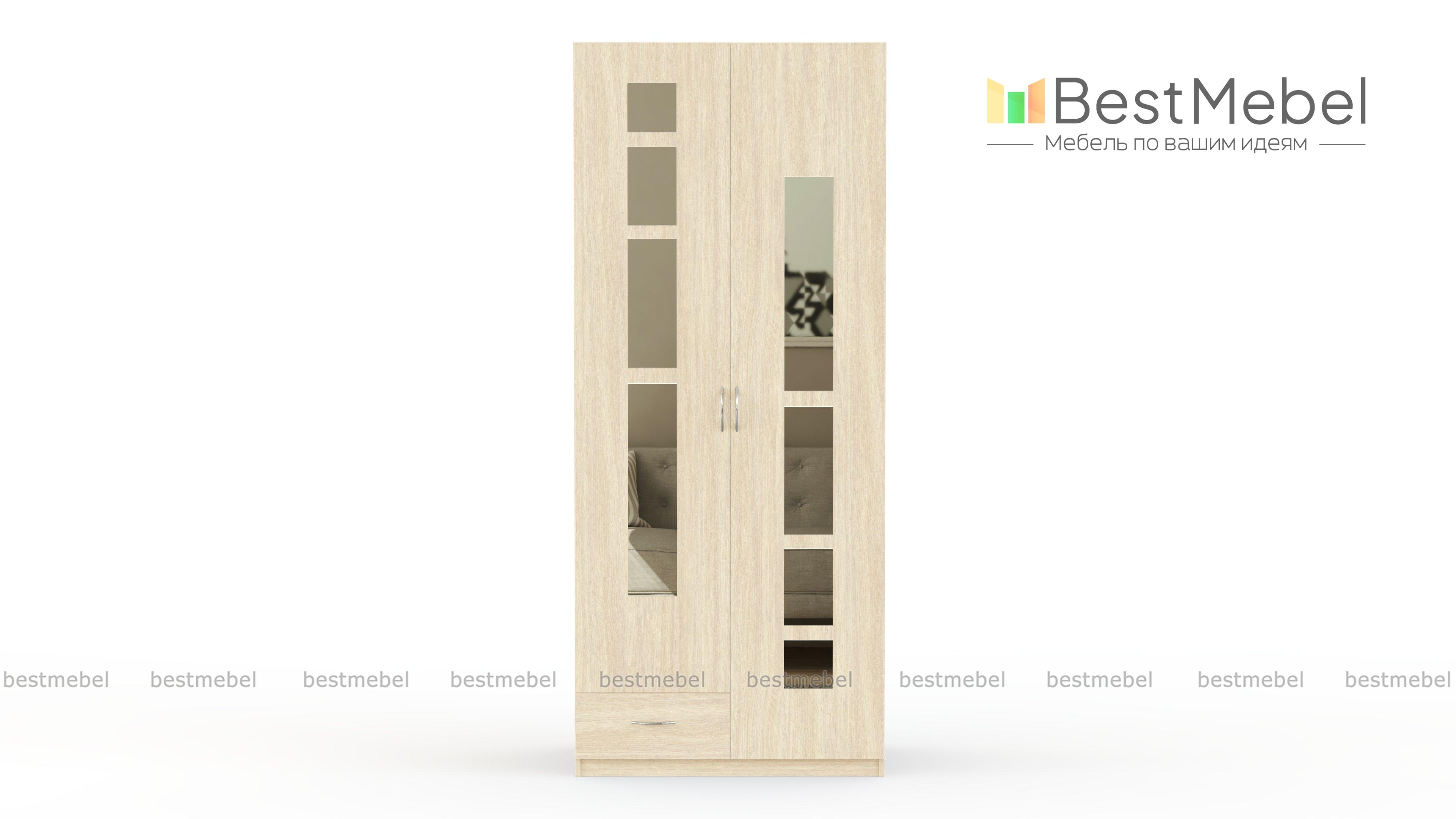 Распашной шкаф Паулина 48 BMS - Фото