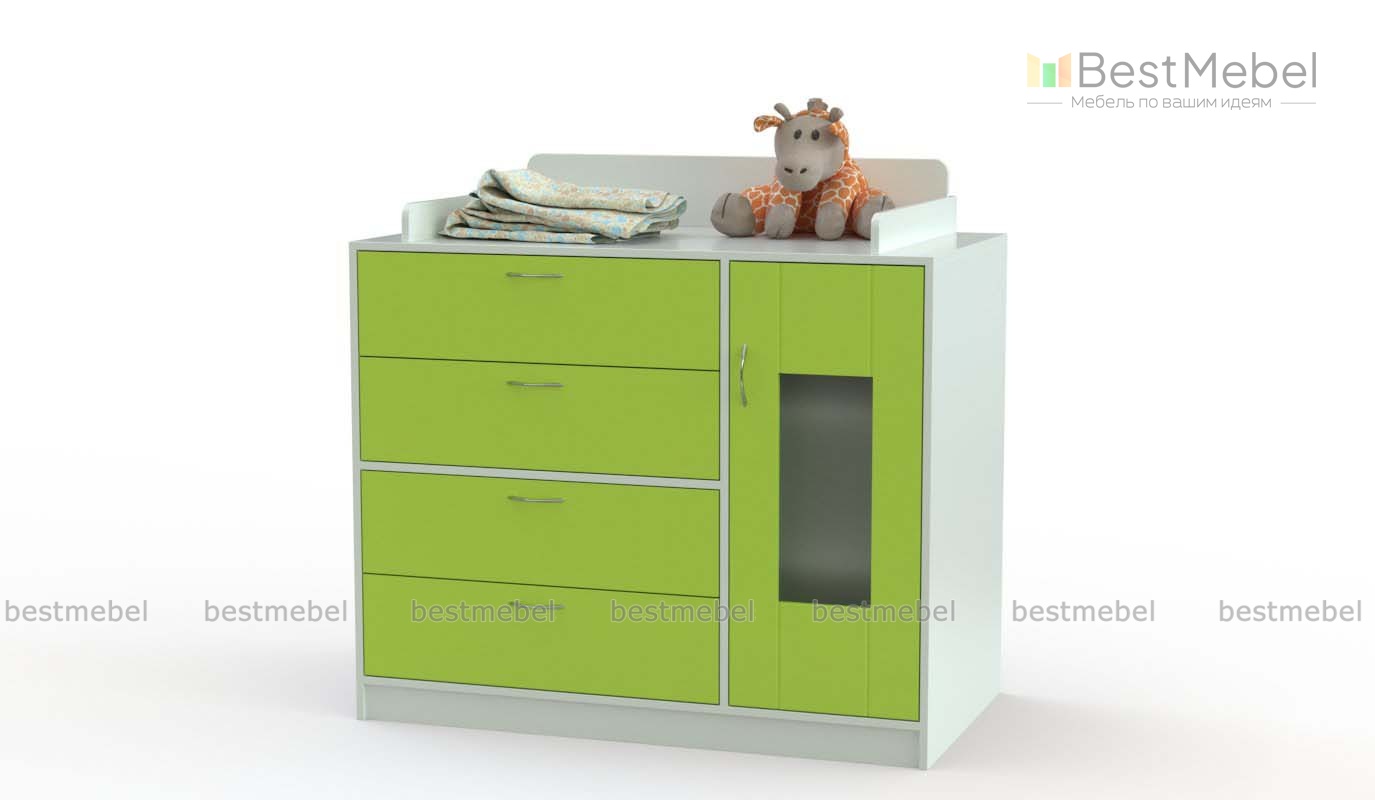 Комод пеленальный Солт Нео 6 BMS