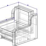 Кресло-кровать Даллас БП BMS