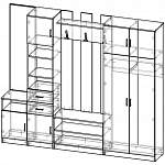 Схема сборки Прихожая Любава 4 BMS