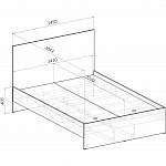Чертеж Кровать Модерн 7 BMS