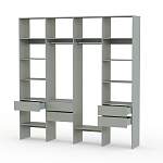 Стеллаж для одежды Мирта 68 BMS - Фото 7