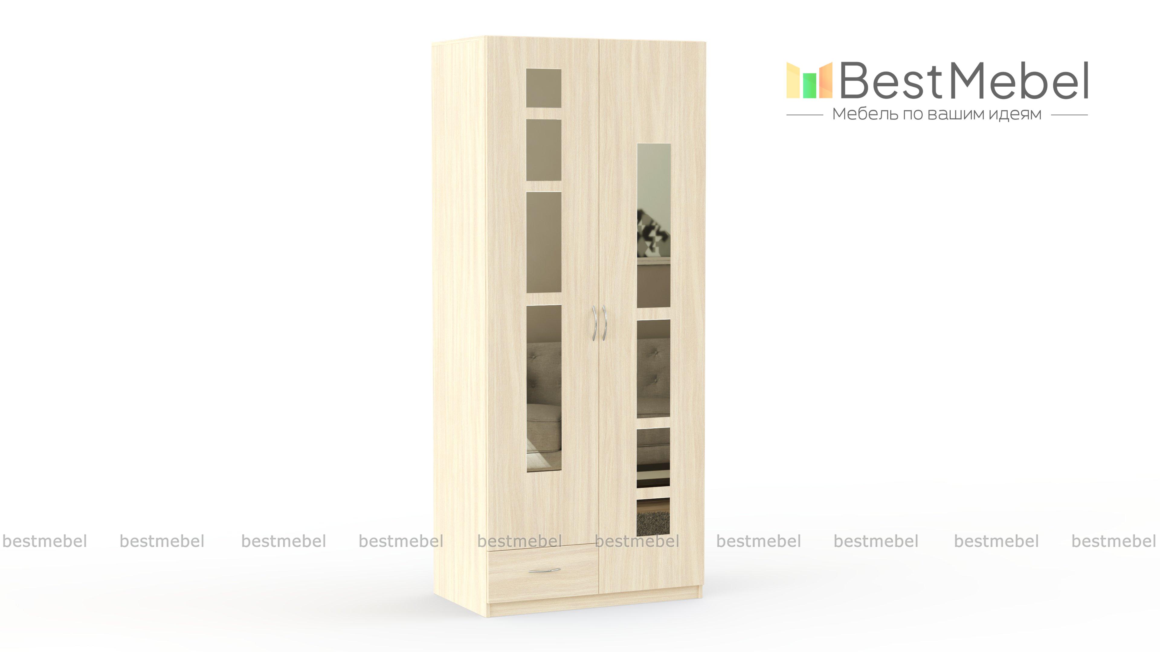 Распашной шкаф Паулина 48 BMS - Фото