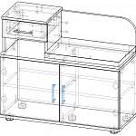 Схема сборки Обувница Ариадна BMS