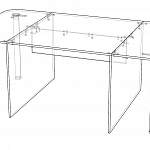 Чертеж Стол для переговоров Массимо 1 BMS