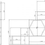 Чертеж Стеллаж Финист 51 BMS