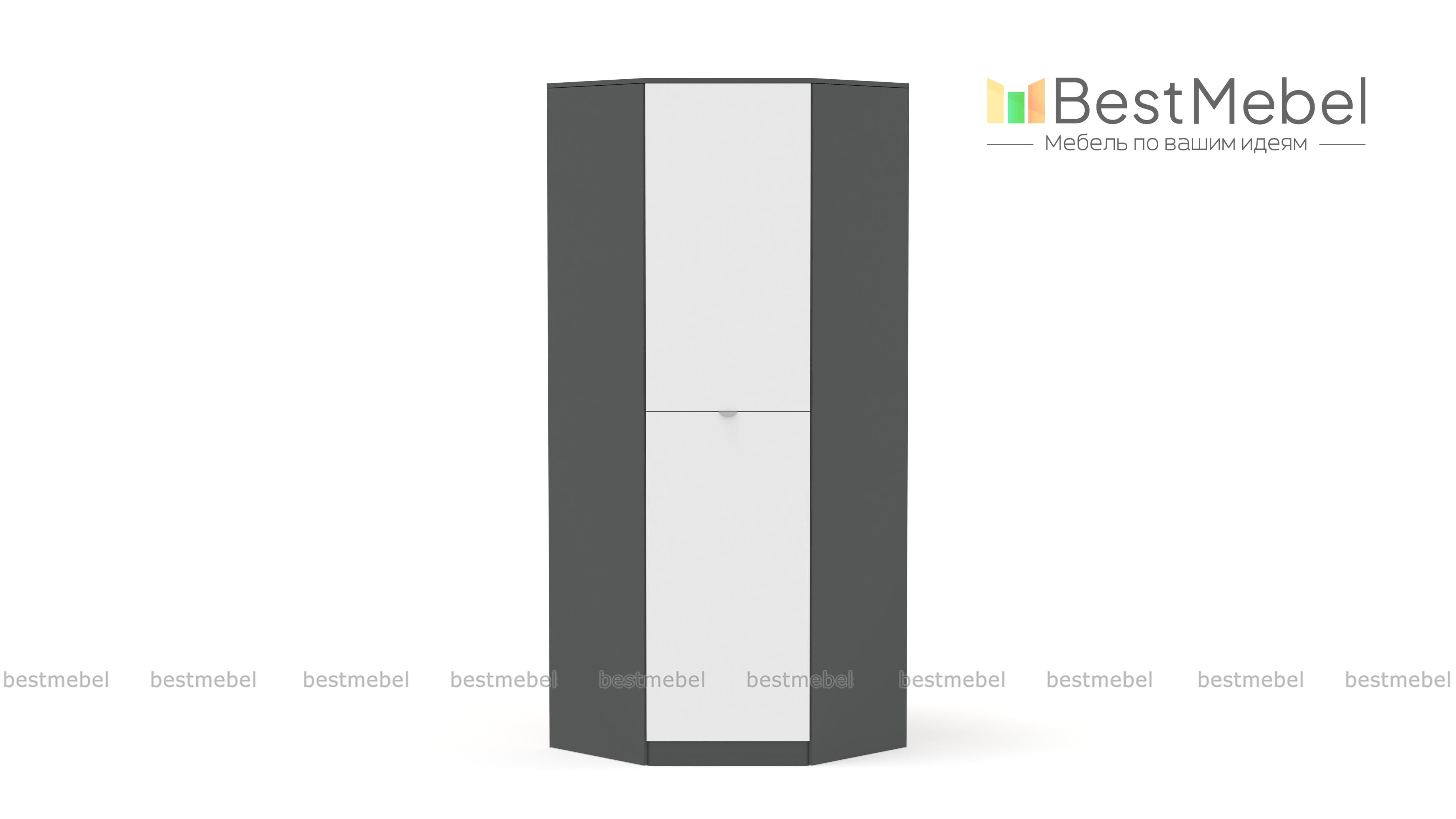 Шкаф угловой Uno BMS - Фото