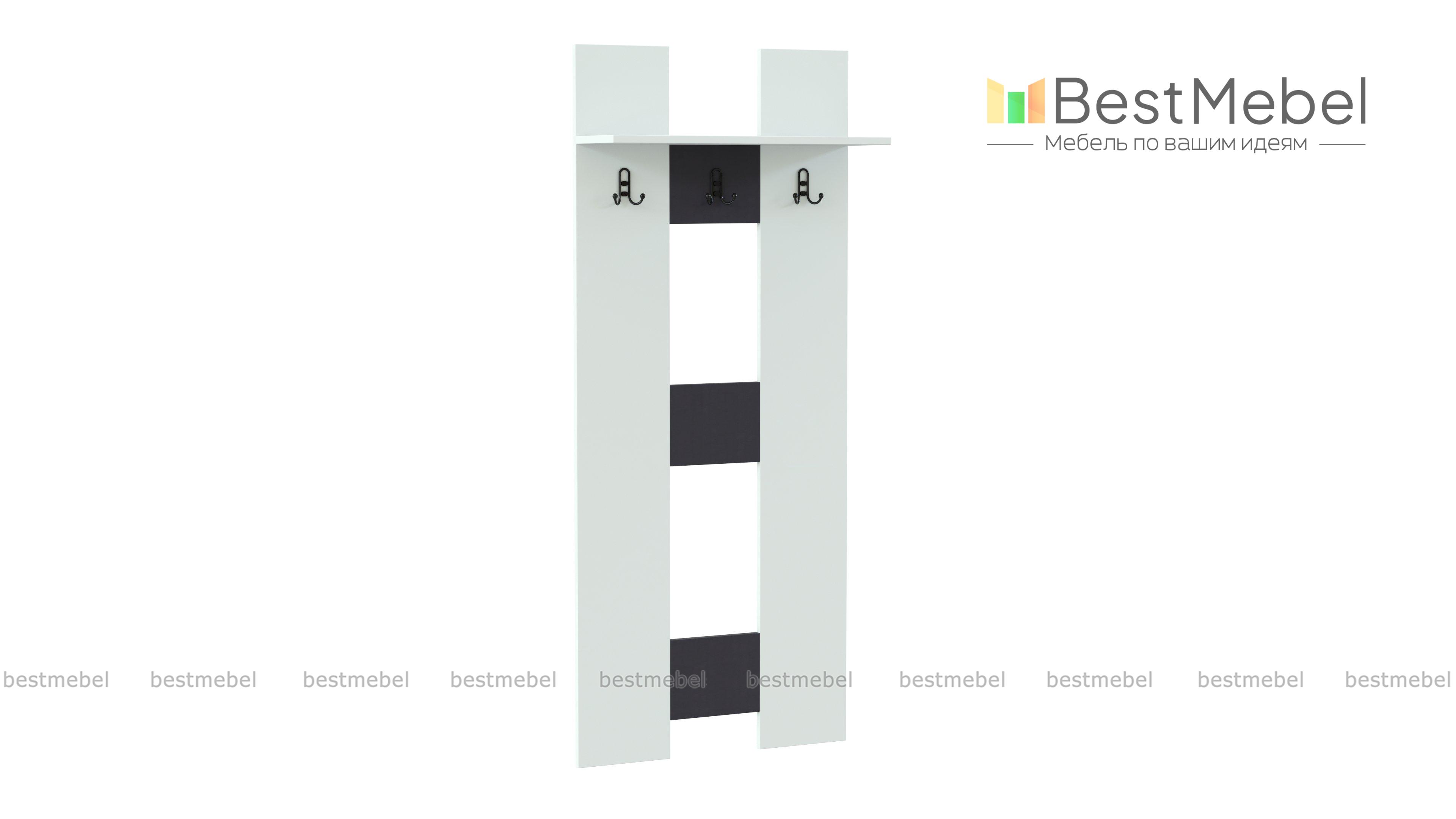 Вешалка настенная Токио 1 BMS - Фото