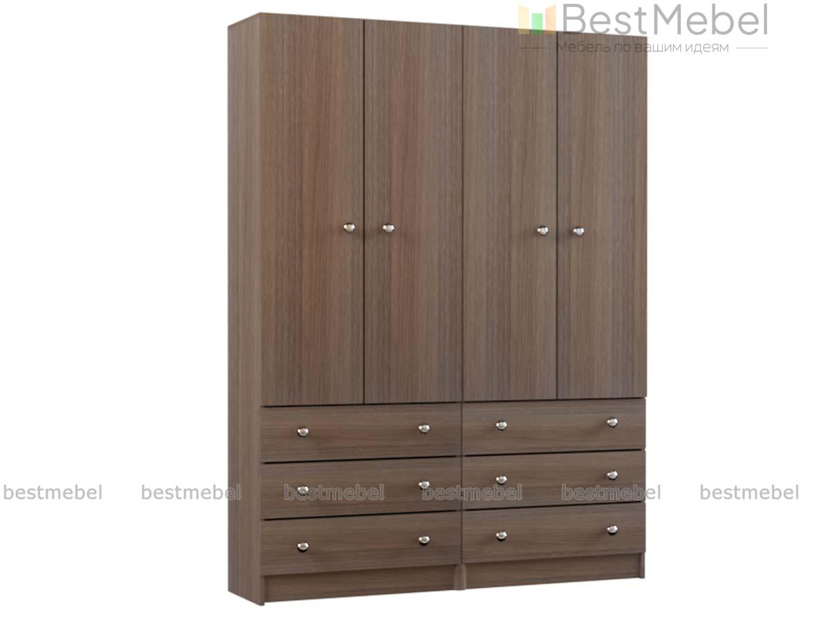 Распашной шкаф Бостон 21 BMS - Фото