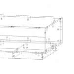 Чертеж Стол журнальный тип 5.11 BMS