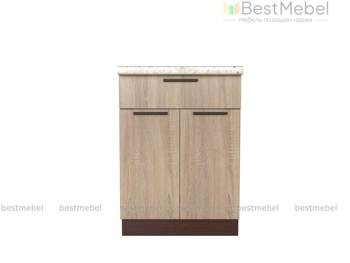 Шкаф нижний Брауни 2 двери 1 ящик BMS - Фото