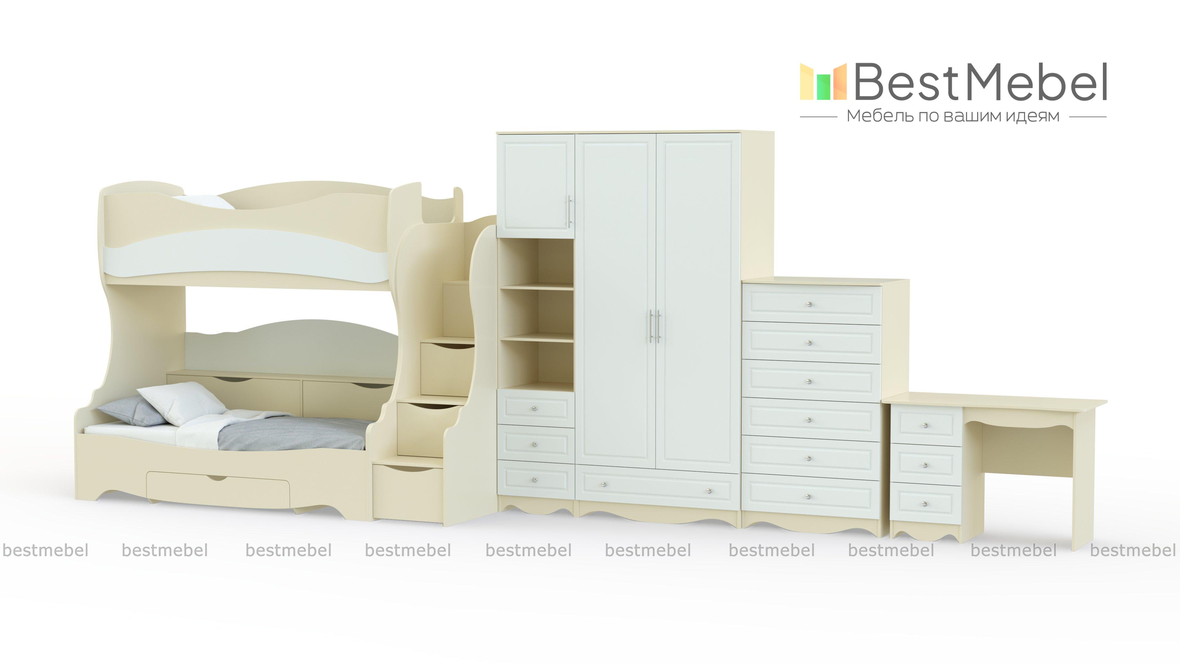 Модульная детская Акварель 1 BMS - Фото