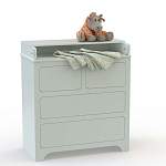 Комод - пеленатор Тач-Лач орех BMS - Фото 1